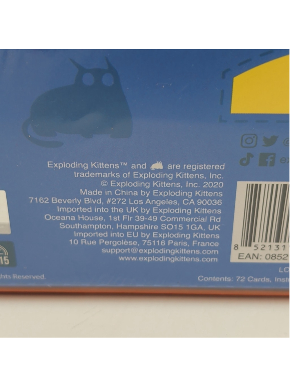 Exploding Minions by Exploding Kittens Family Fun Card Game Family Fun New - Picture 6 of 9